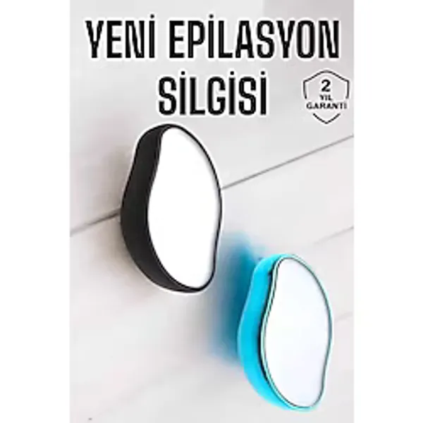 Nilavia Tüy Dökücü Kristal Epilatör Tüy Alıcı Epilasyon Aleti Ağrısız ve Acısız - AL002A-61Z0F - Çok Renkli