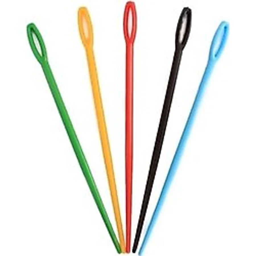 Nildenhobim Plastik Yün Iğnesi - Iğne Uzunluğu 9 Cm (15 Adet)