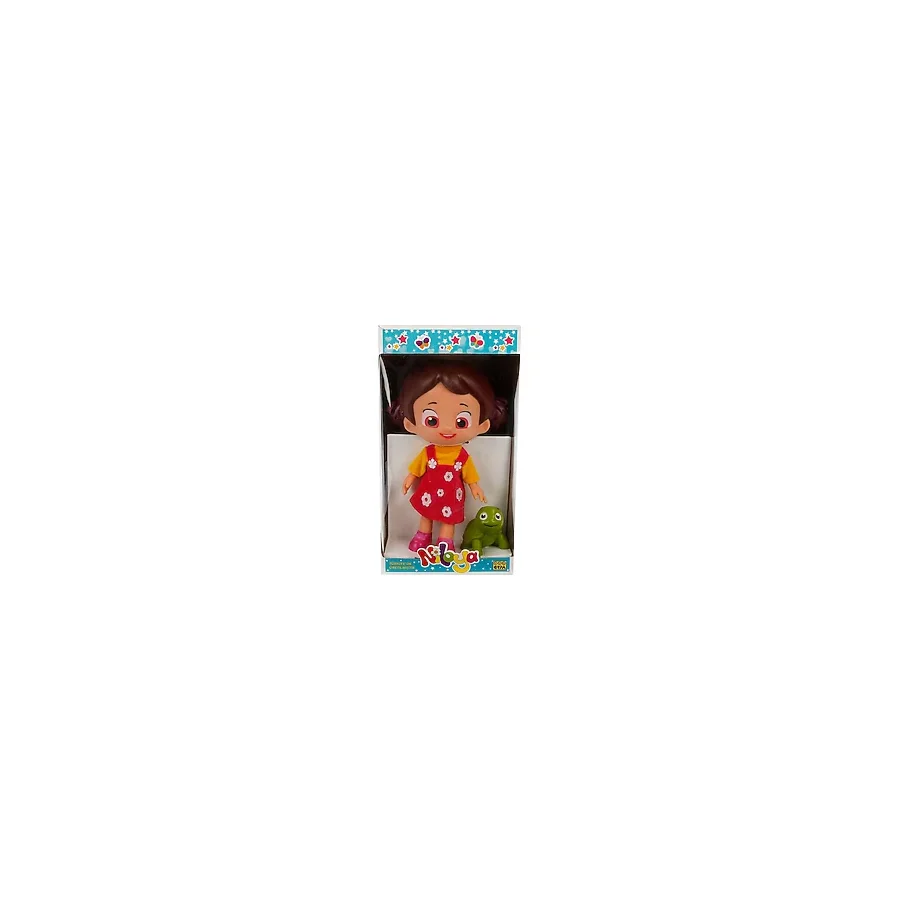 Niloya ve Tospik Sevimli Et Bebek Seti 32 cm Kız Çocuklar İçin Eğlenceli Karakter Teması