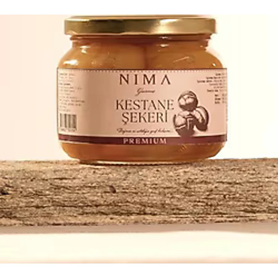 Nima Gurme Bursa Fidyekızık Kestane Şekeri 520 gr