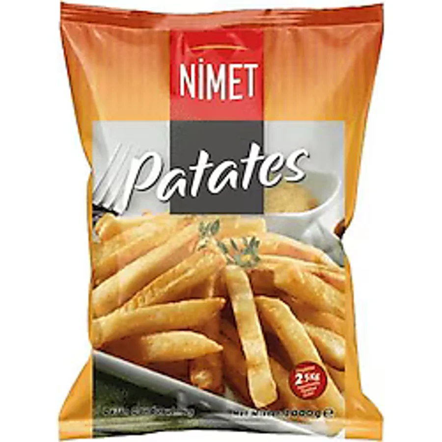 Nimet 1000 gr Dondurulmuş Patates