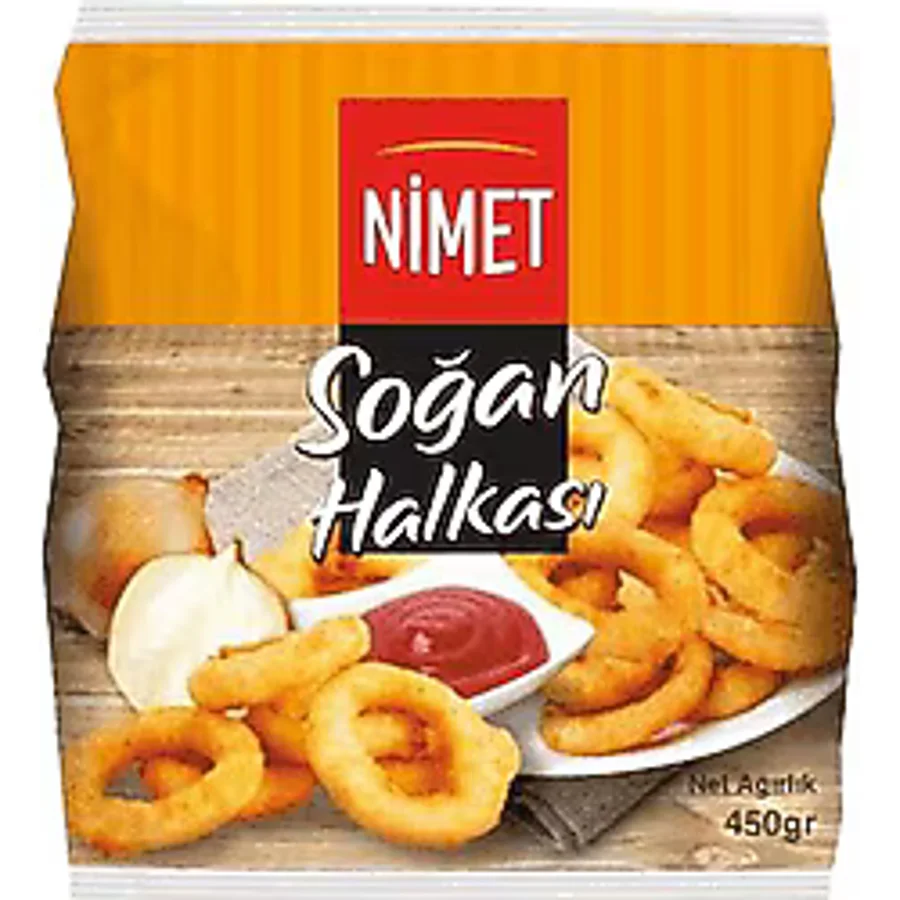 Nimet 450 gr Dondurulmuş Soğan Halkası
