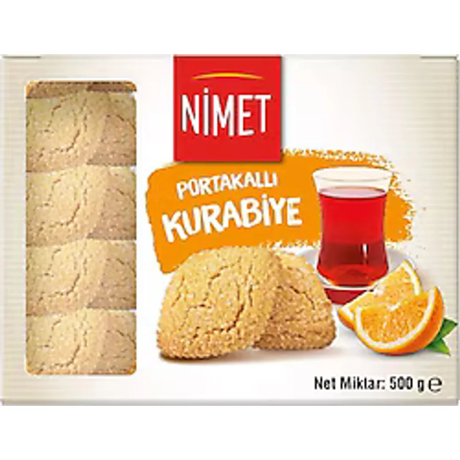 Nimet 500 gr Portakallı Kurabiye
