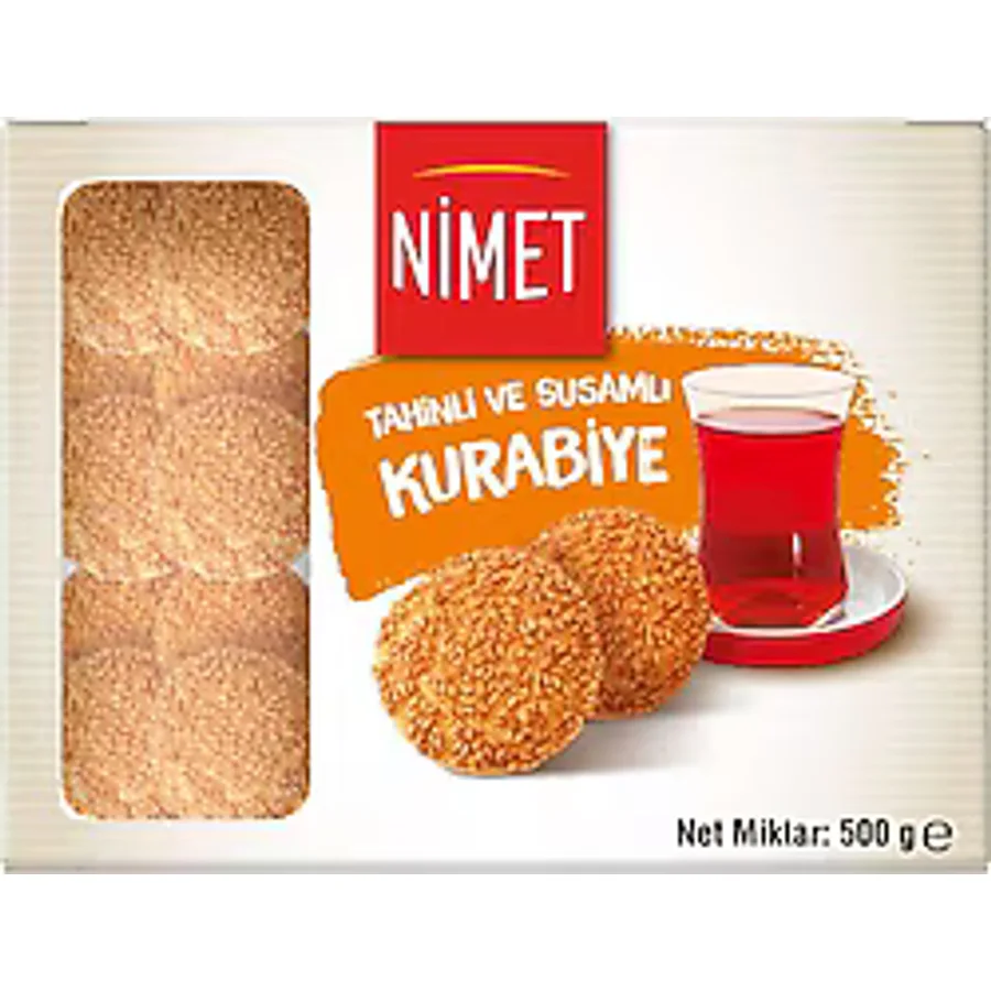 Nimet 500 gr Tahinli Susamlı Kurabiye