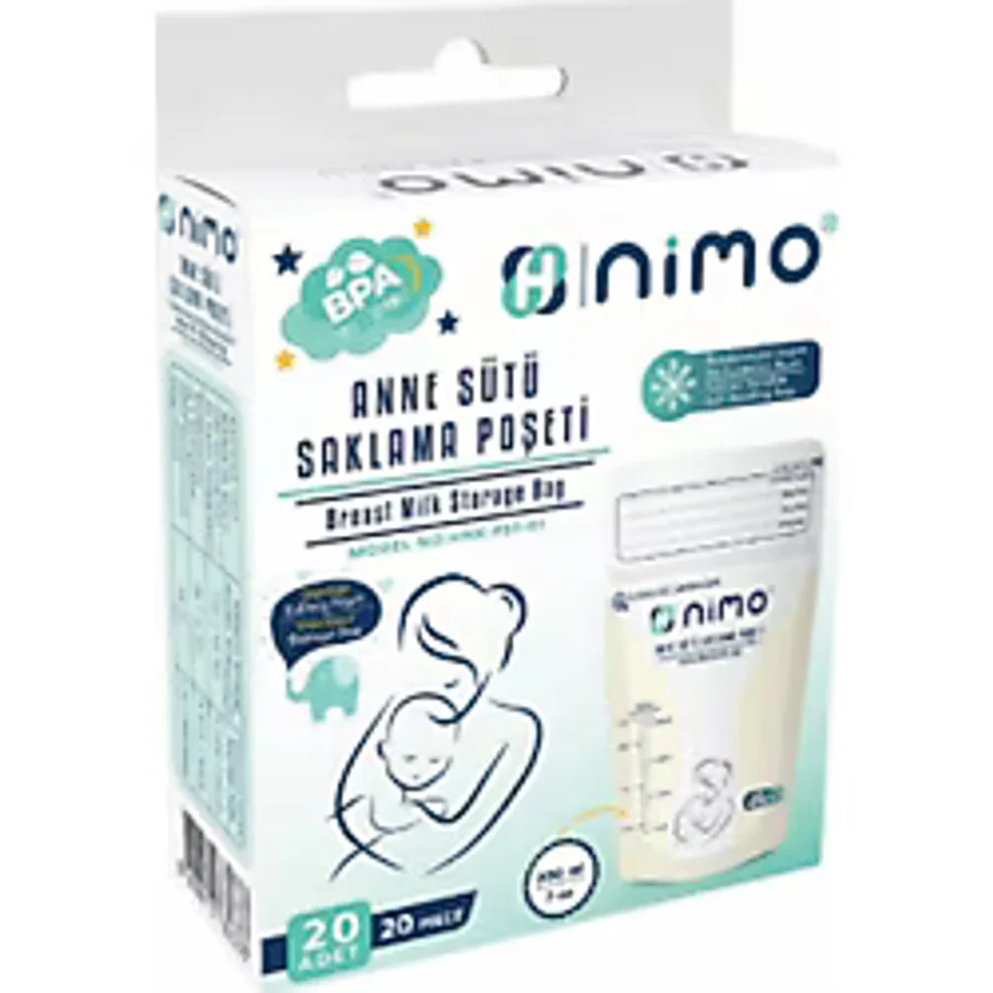 Nimo Süt Saklama Poşeti 20'li