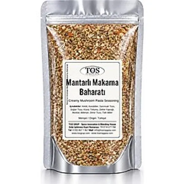 Nina'nın Kremalı Mantarlı Makarna Baharatı 100 gr Nina's Creamy Mushroom Pasta Seasoning