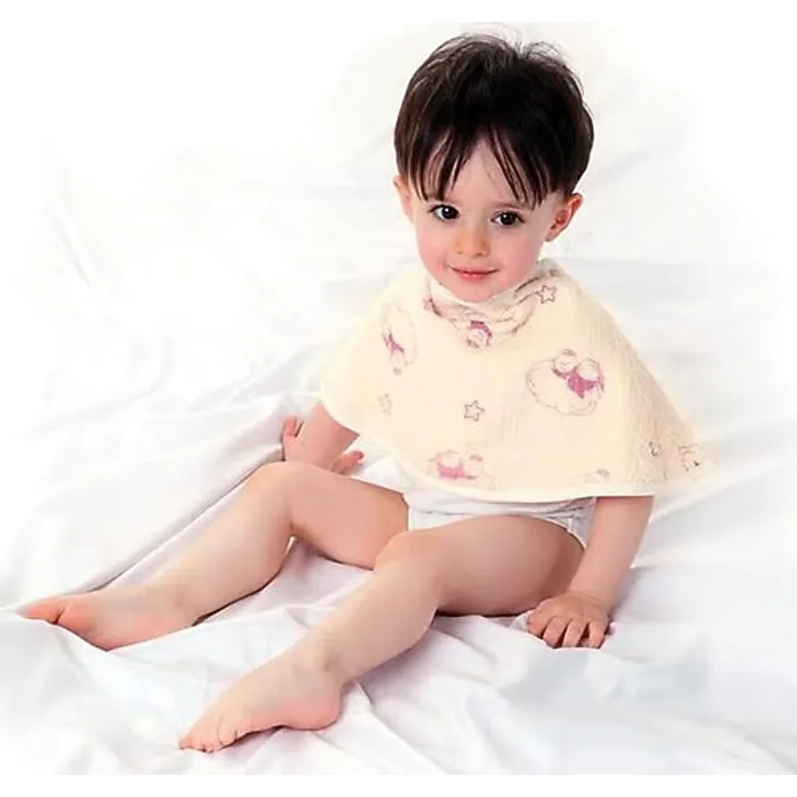 Ninniline Figura Muslin Omuz Örtüsü / Pembe Melek