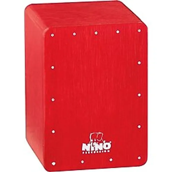 Nino Nino955R Mini Cajon Shaker, Kırmızı