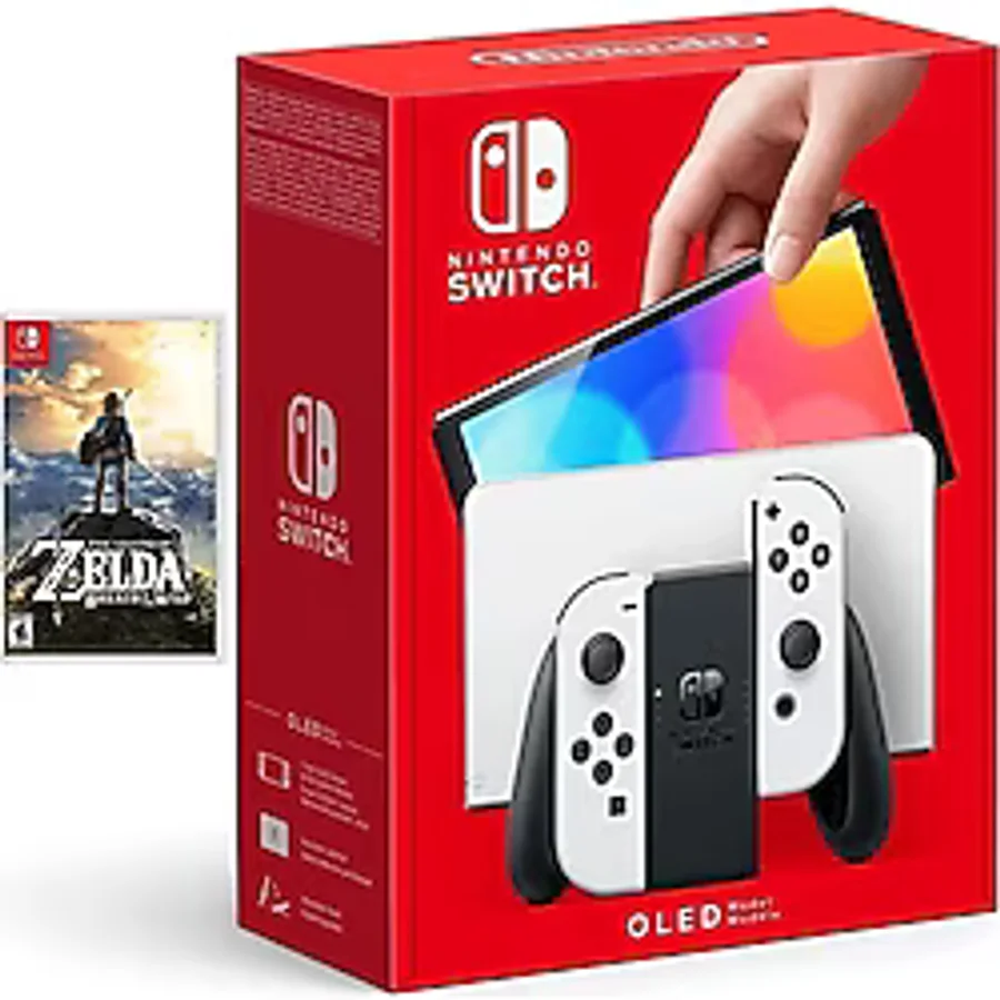 Nintendo Switch 64 Gb Konsol Oled Model + ZELDA SWITCH OYUN