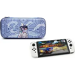 Nintendo Switch Ve Oled Uyumlu Desenli Fermuarlı Koruma Ve Taşıma Çantası