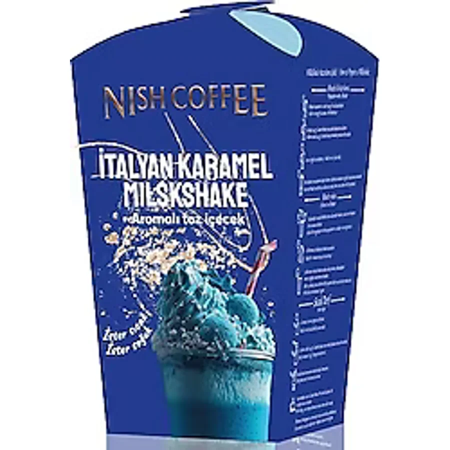 Nish İtalyan Karamel Milkshake Toz İçecek 250 gr
