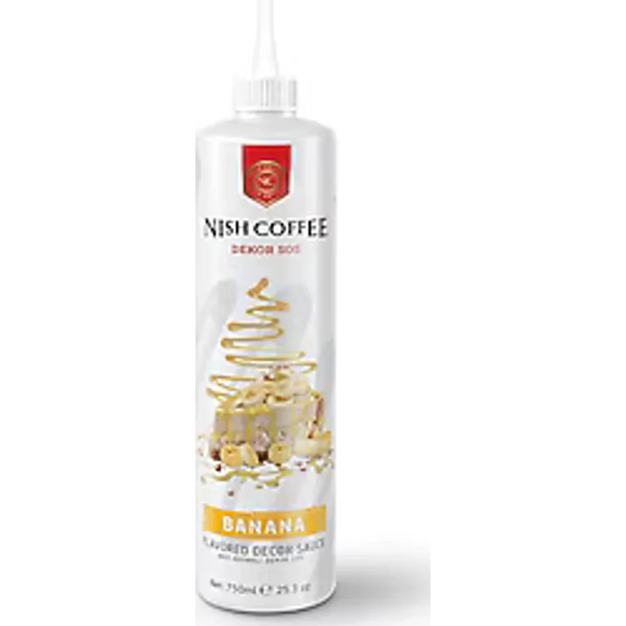 Nish Muz Aromalı Dekor Sos 750 gr