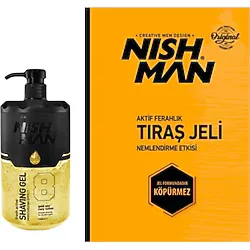 Nishman No 8 Gold One 1000 ml Tıraş Jeli