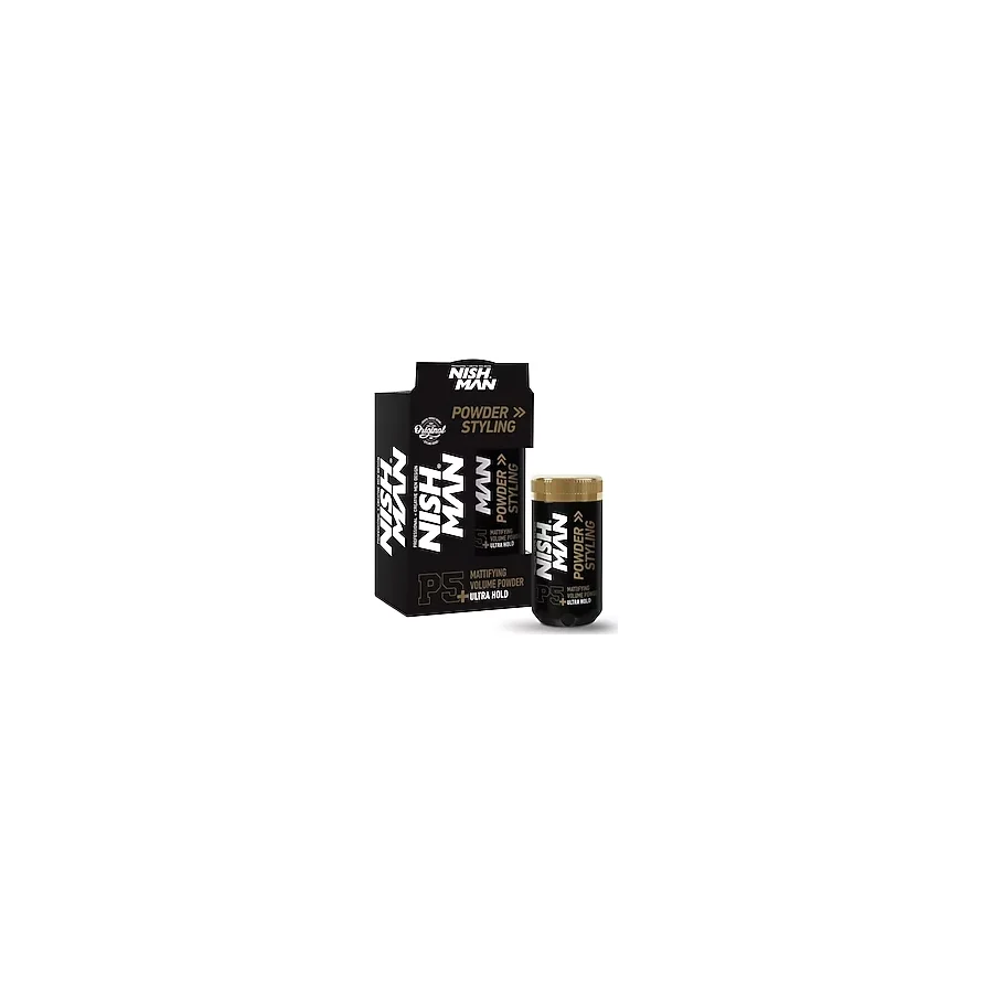 Nishman P5 Sert Doku Pudra Wax/ Oynanabilir Yapı / Kalıcı Saç Parfümü Içerikli - 20 Gr