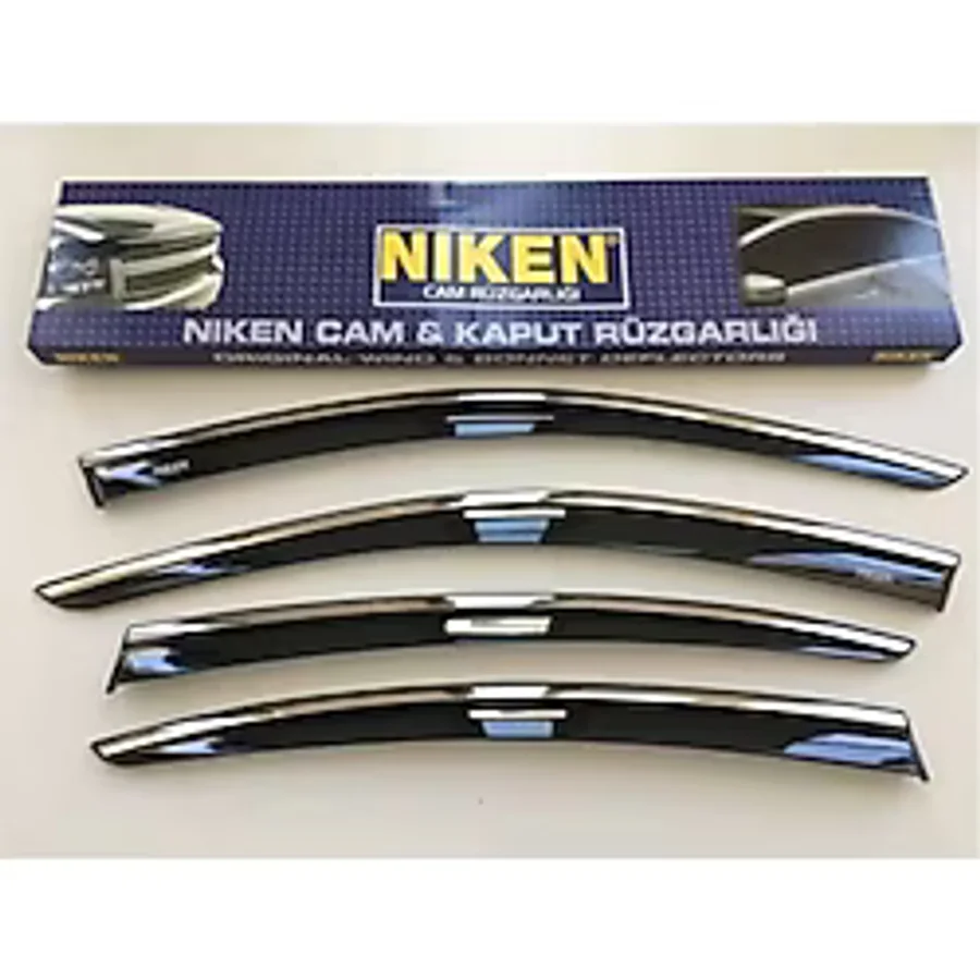 Nıssan Qashqaı 2014-2021 Kromlu Cam Rüzgarlığı 4Lü Mugen