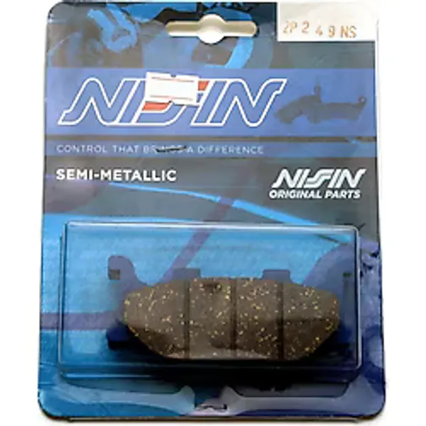 Nissin 2P-249Ns Yarı Metalik Motosiklet Fren Balatası
