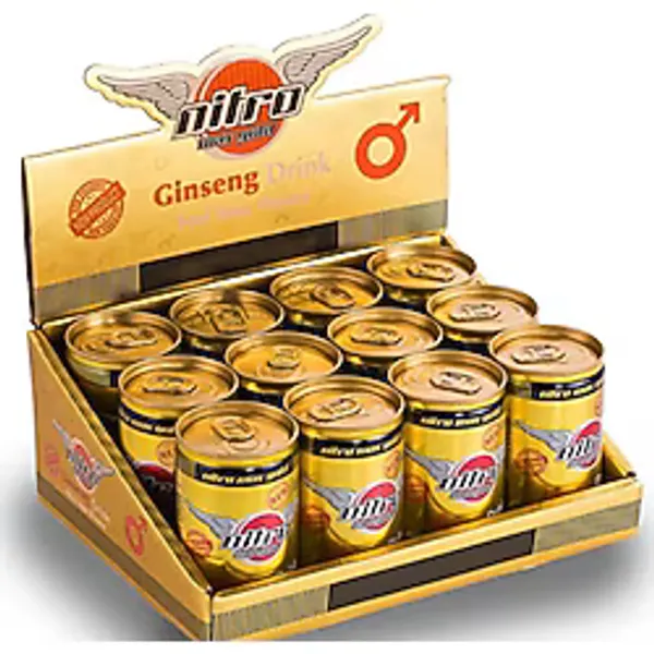 Nitromax Gold Ginseng Enerji İçeceği 12 Li 150 Ml Sarı Kapak Içecek Gizli Gönderim