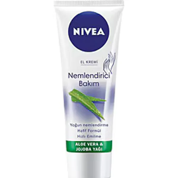 Nivea Aloe Vera & Jojoba Yağı Yatıştırıcı El Bakım Kremi 75 ml