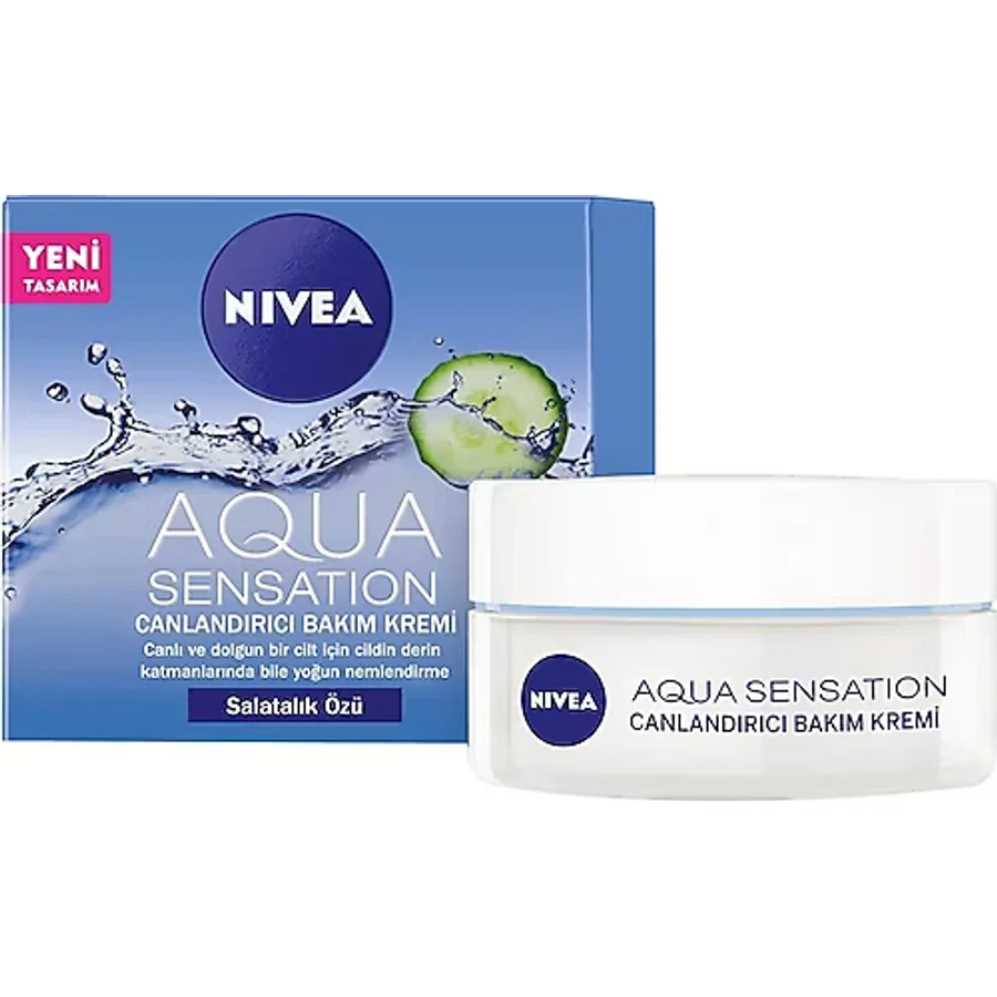 Nivea Aqua Sensation Canlandırıcı Yüz Bakım Kremi 50 ml