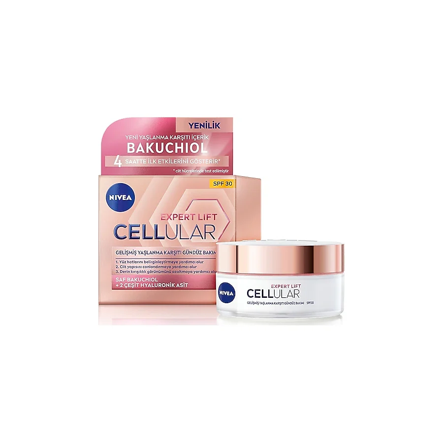 Nivea Cellular Expert Lift SPF 30 Gelişmiş Yaşlanma Karşıtı 50 ml Gündüz Kremi