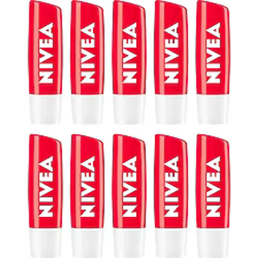Nivea Çilek Dudak Bakım Kremi 4,8 gr 2 Adet