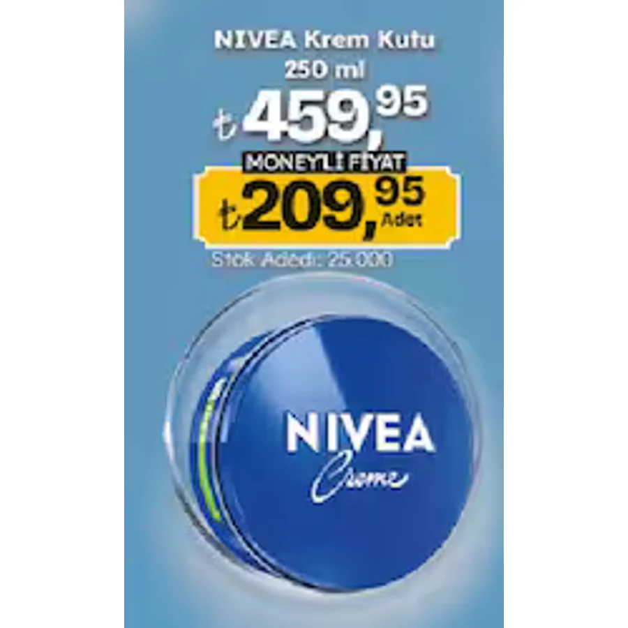 Nivea Creme Nemlendirici Krem 250 ml