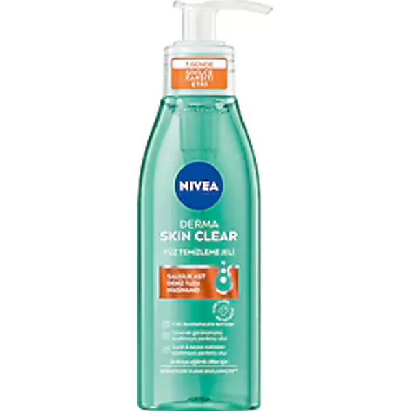 Nivea Derma Skin Clear 150 ml Yüz Temizleme Jeli