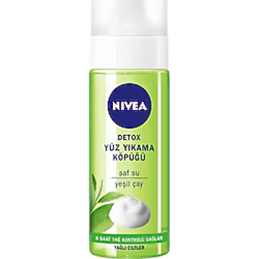 Nivea Detox Yağlı Ciltler için 150 ml Yüz Temizleme Köpüğü