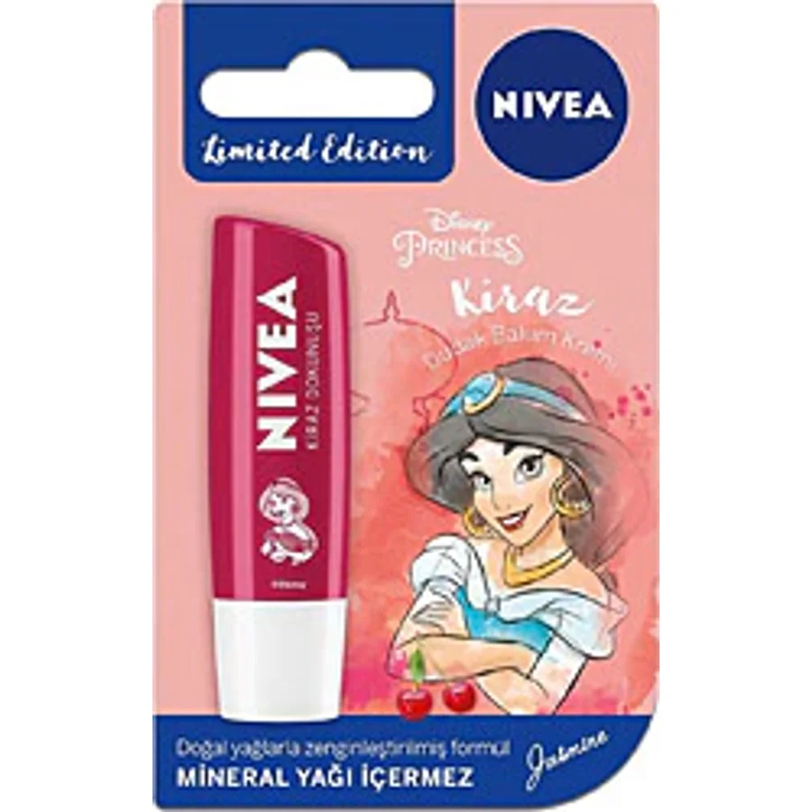 Nivea Disney Princess Kiraz Dudak Bakım Kremi 4,8 gr