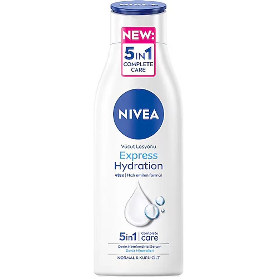 Nivea Express Hydration Deniz Mineralleri Vücut Losyonu 250 ml