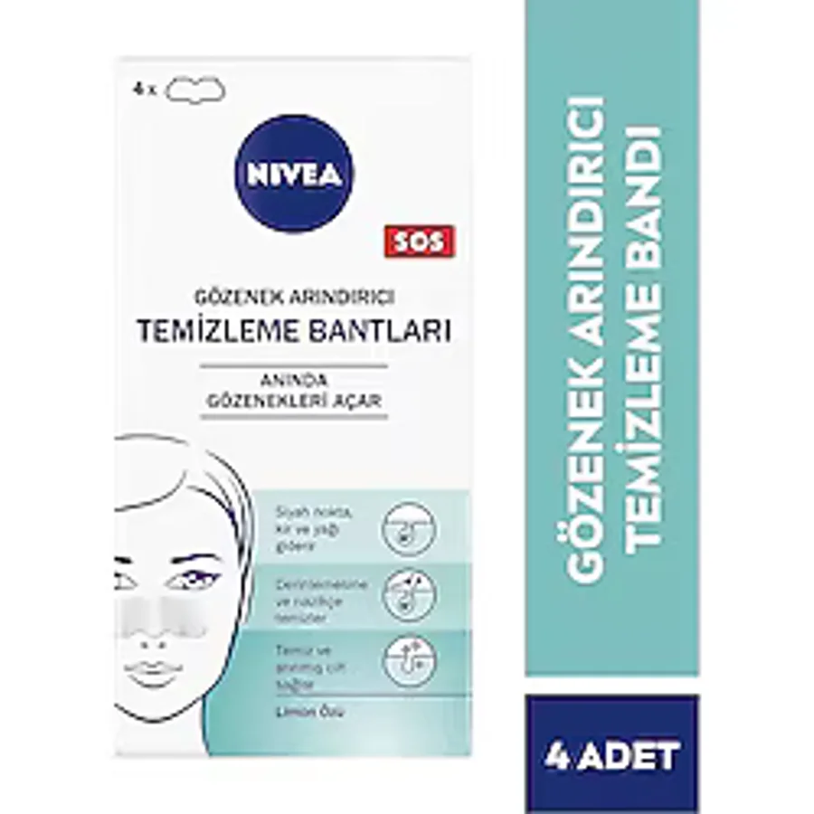 Nivea Gözenek Temizleme Bantları 4'lü
