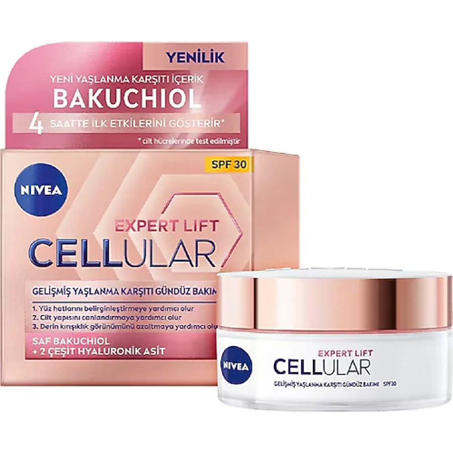 Nivea Hyaluron Cellular Filler Şekillendirici Yaşlanma Karşıtı Spf 30 50 ml Gündüz Kremi