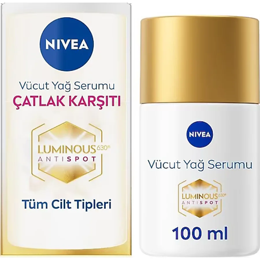 Nivea Luminous630 Çatlak Karşıtı Yağ Serumu 100 ml