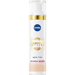 Nivea Luminous630 Koyu Leke Karşıtı 30 Faktör Açık Ton 40 ml CC Krem