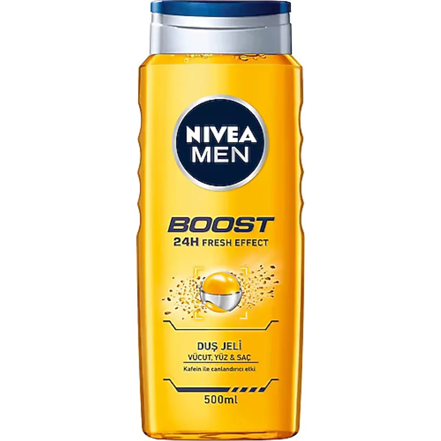 Nivea Men Boost 500 ml Duş Jeli