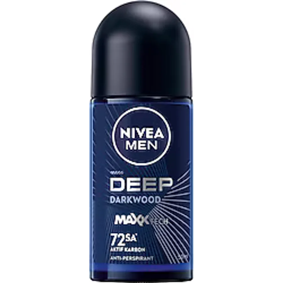 Nivea Men Deep Dimension Aktif Karbon 50 ml Erkek Roll-On Deodorant