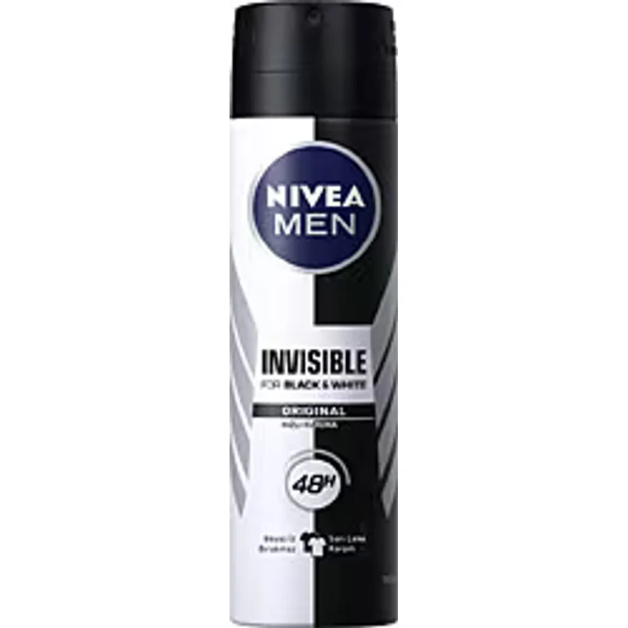 Nivea Men Invisible Black & White Original 150 ml Erkek Deodorant