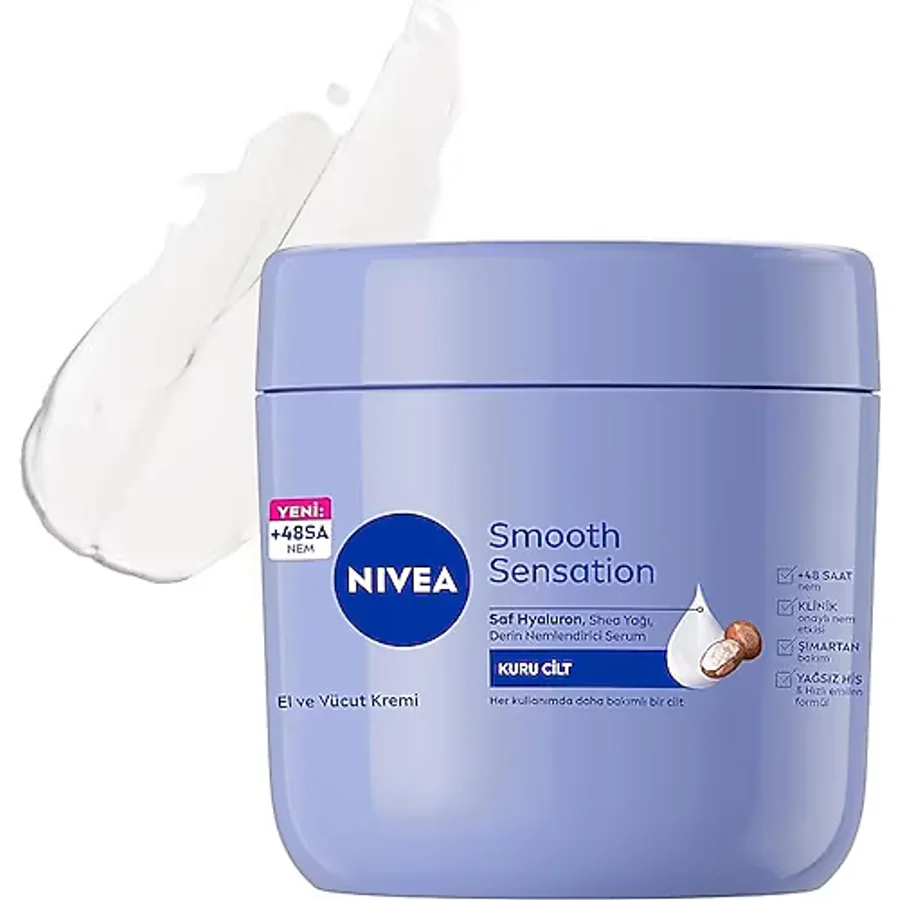 Nivea Pürüzsüzleştirici El ve Vücut Bakım Kremi 400 ml