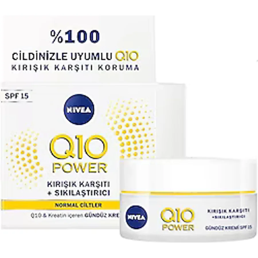 Nivea Q10 Kırışık Karşıtı Gündüz Bakım Kremi Spf 15 50 ml