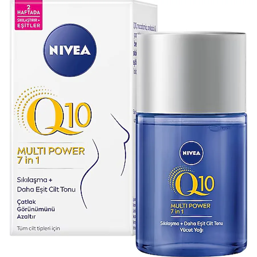 Nivea Q10 Multi Power 7 in 1 Sıkılaştırıcı Vücut Yağı 100 ml