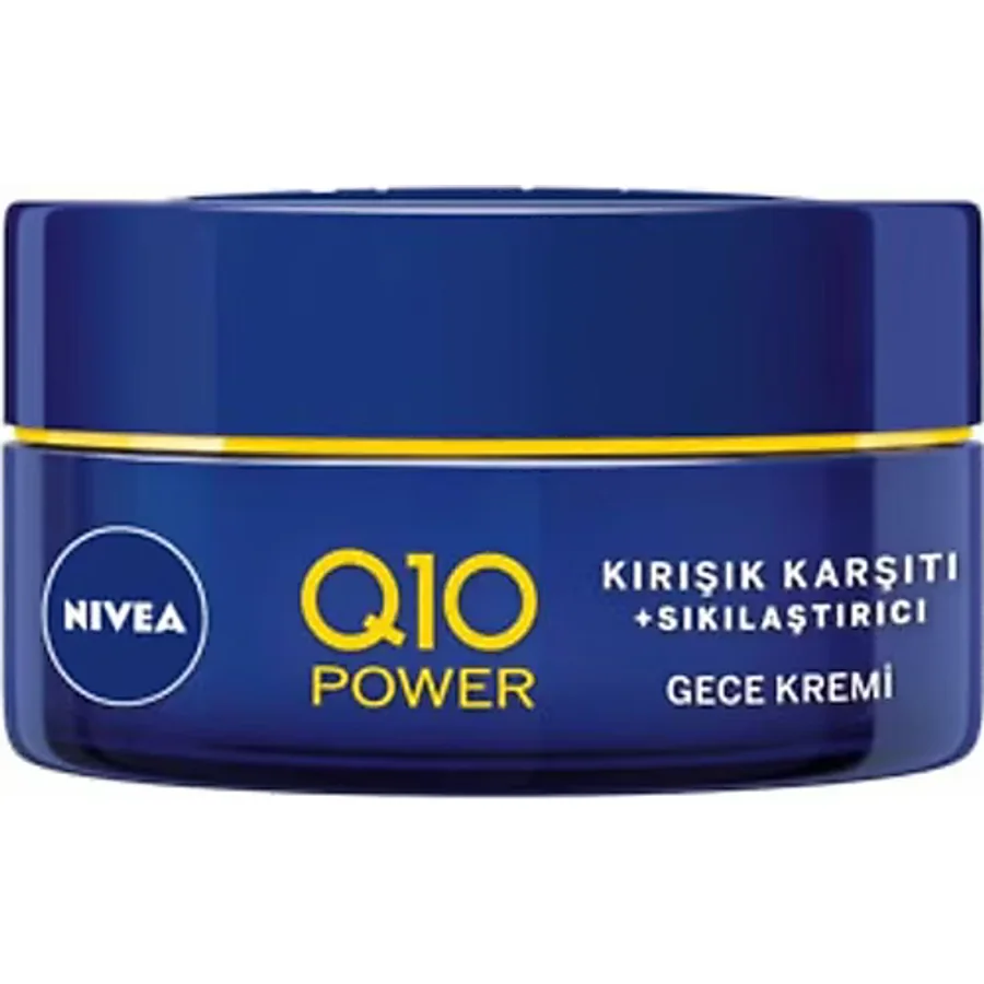 Nivea Q10 Power Kırışıklık Karşıtı + Sıkılaştırıcı 50 ml Gece Kremi