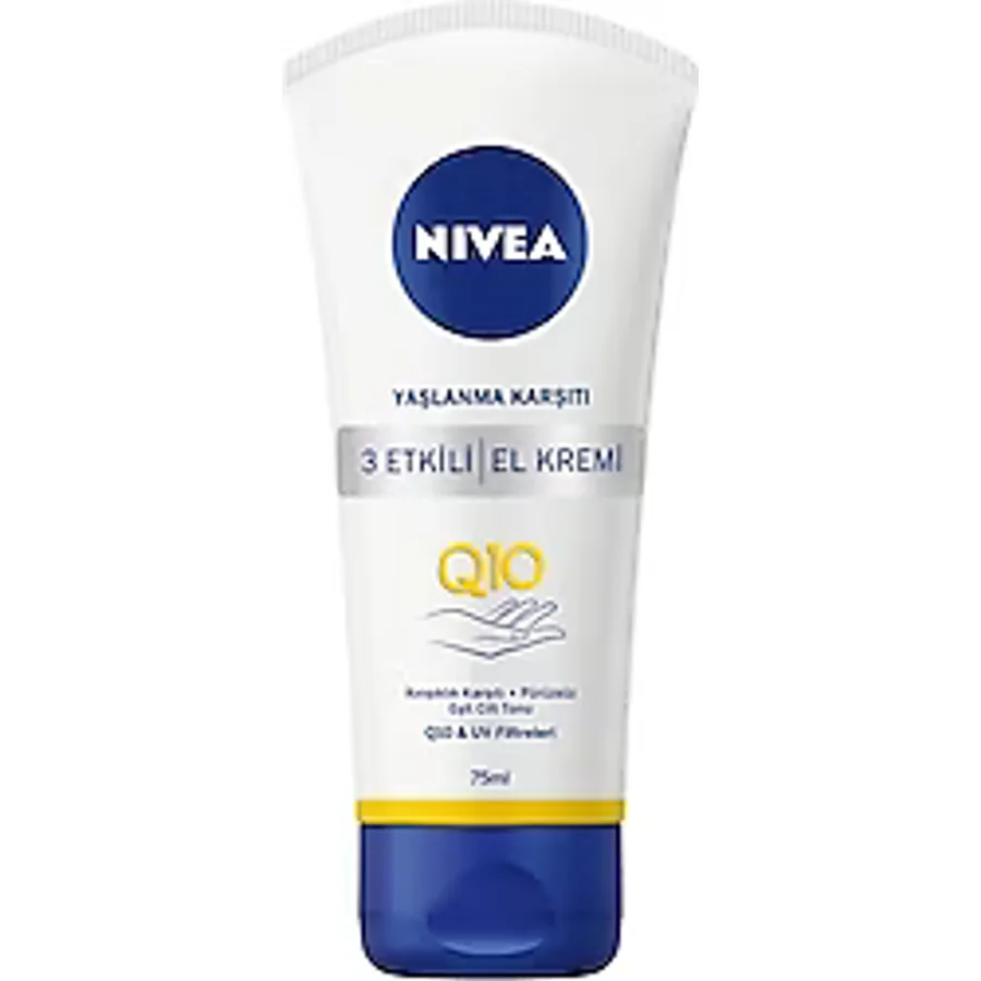 Nivea Q10 Yaşlanma Karşıtı 3 Etkili El Kremi 75 ml