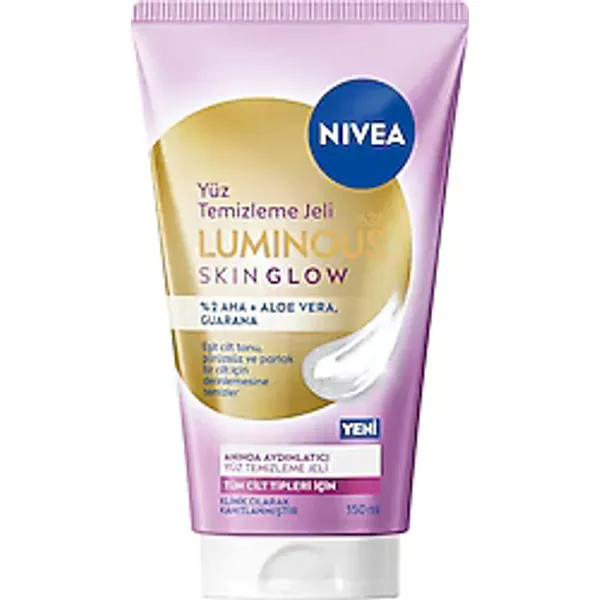 Nivea Skin Glow Anında Aydınlatıcı 150 ml Yüz Temizleme Jeli