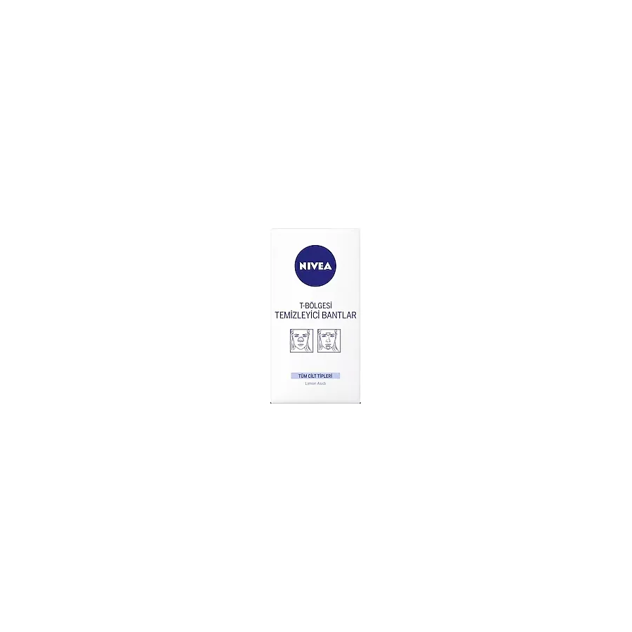 Nivea T-Bölgesi için 4'lü Yüz Temizleme Bandı