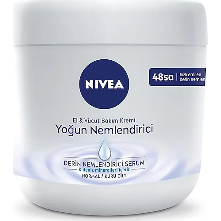 Nivea Yoğun Nemlendirici El ve Vücut Bakım Kremi 400 ml
