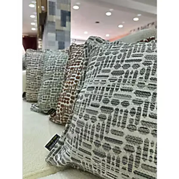 Nivemeshome Elyaf Dolgulu Kırlent 45X45 Lisa 04 Gri