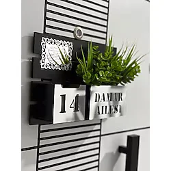 Nixar Desing Modern Tasarım Kapı Süsü, Kapı Süsü, Ahşap Kapı Süsü, Kapı İsimliği