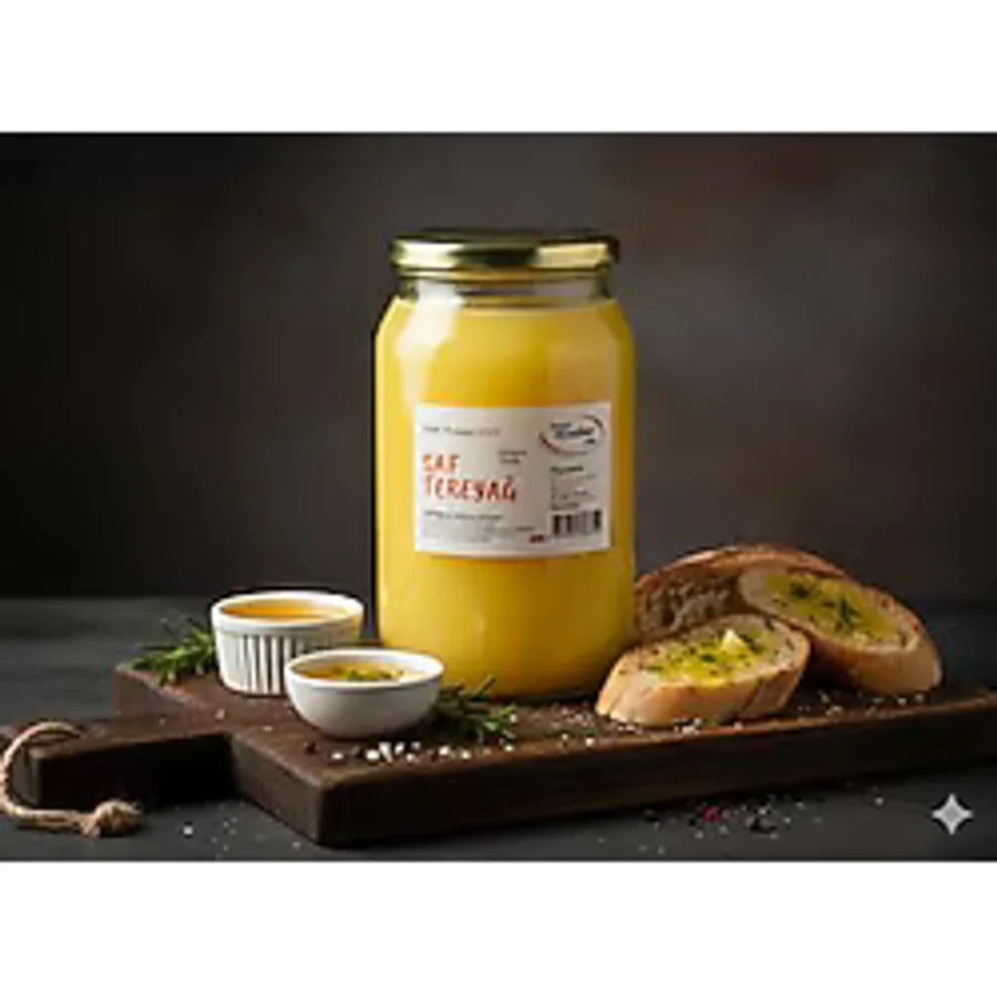 NiyaziBey Çiftliği Ghee (sadeyağ), Saf Tereyağ 950 Gr, Doğal, Katkısız Köy Tereyağından Üretim.