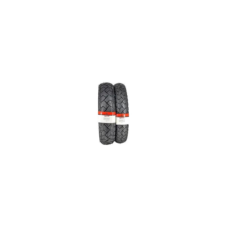 Nk 250 Lastik Takımı 140/70-17 Ve110/80-17 Tl (Tubeless - Dubleks) Motosiklet Lastiği