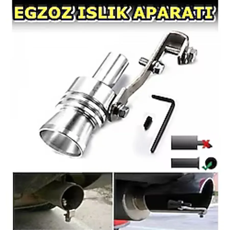 Nkt Group Islık Egzoz Ses Aparatı Her Araca Uygun Turbo Sesi